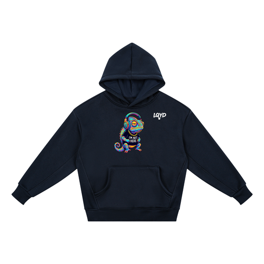 LQYD YOUTH| COOL CHAMELEON DARK BAGGY HOODIE