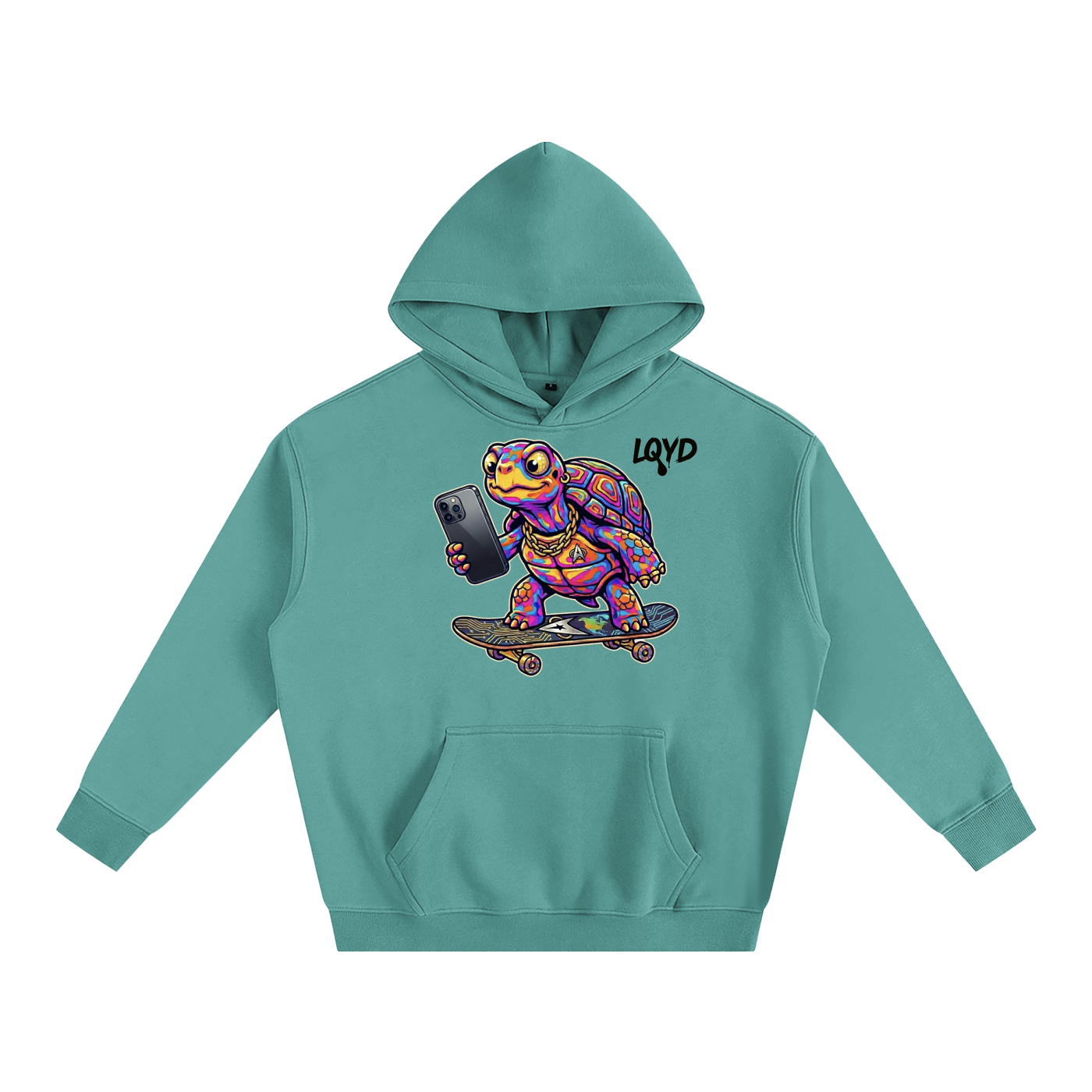 LQYD ADULT| TURBO TURTLE BAGGY HOODIE