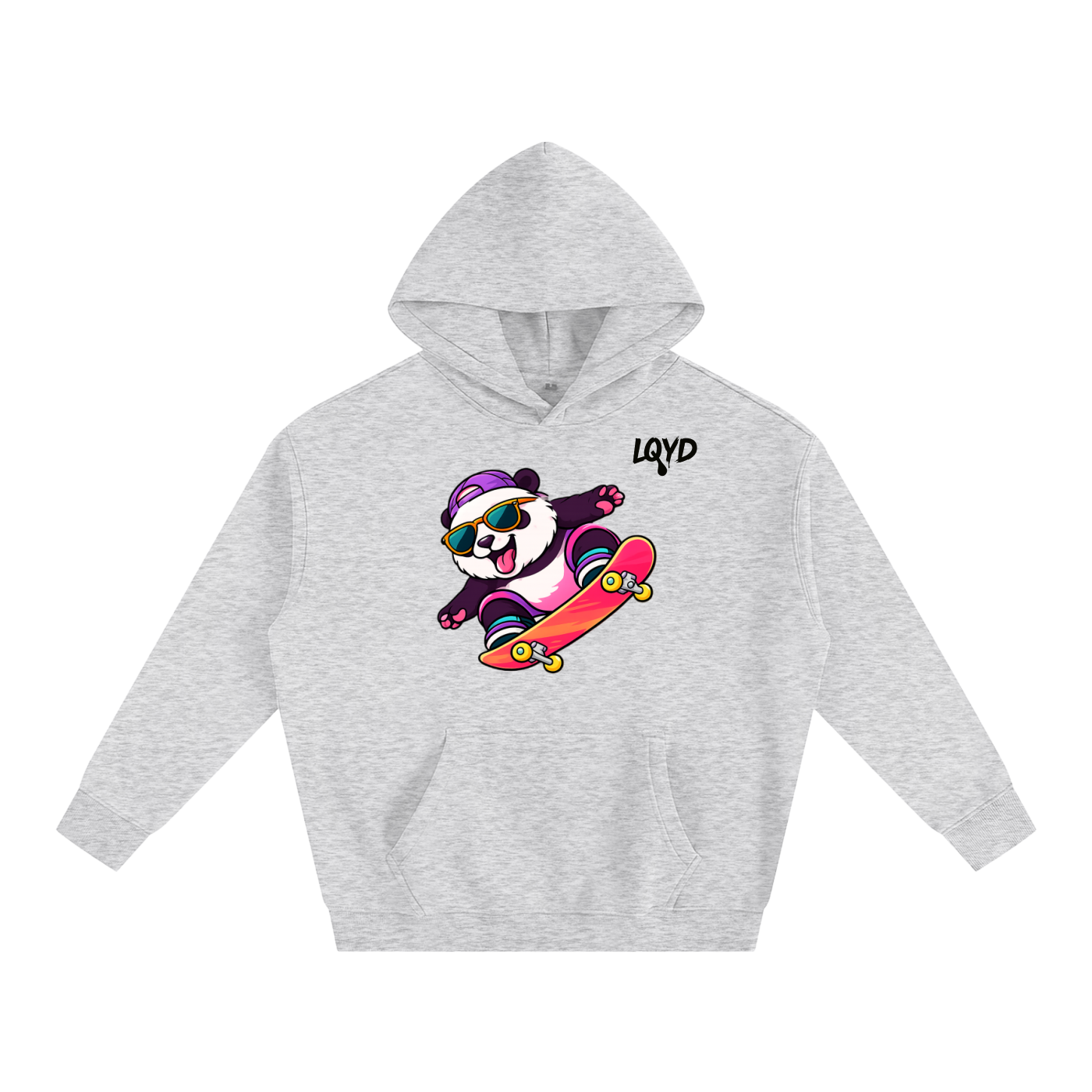LQYD ADULT| FLYING PANDA BAGGY HOODIE