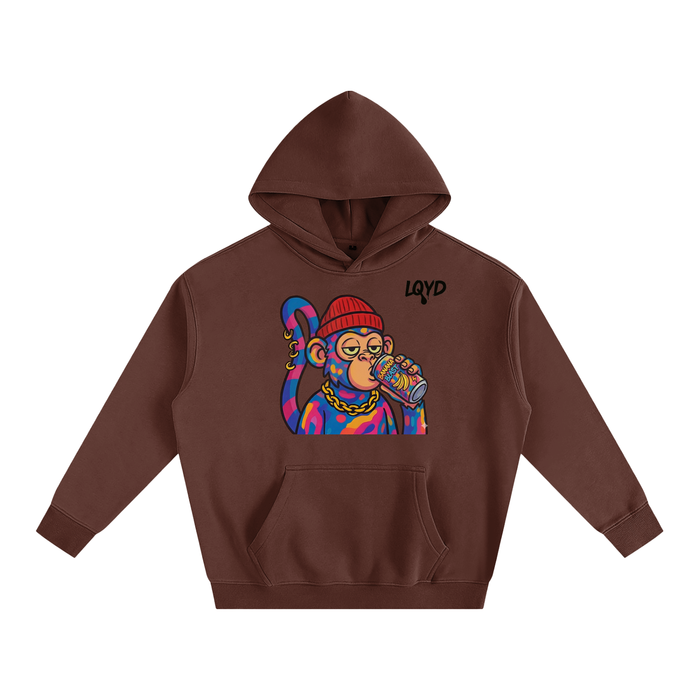 LQYD ADULT| MELLOW MONKEY BAGGY HOODIE