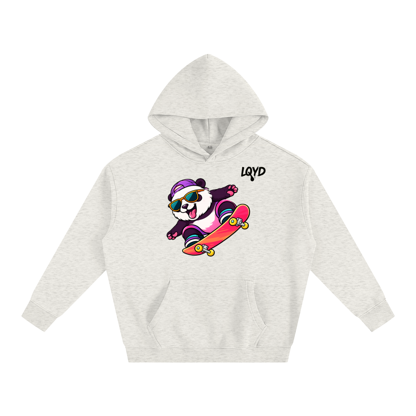 LQYD ADULT| FLYING PANDA BAGGY HOODIE