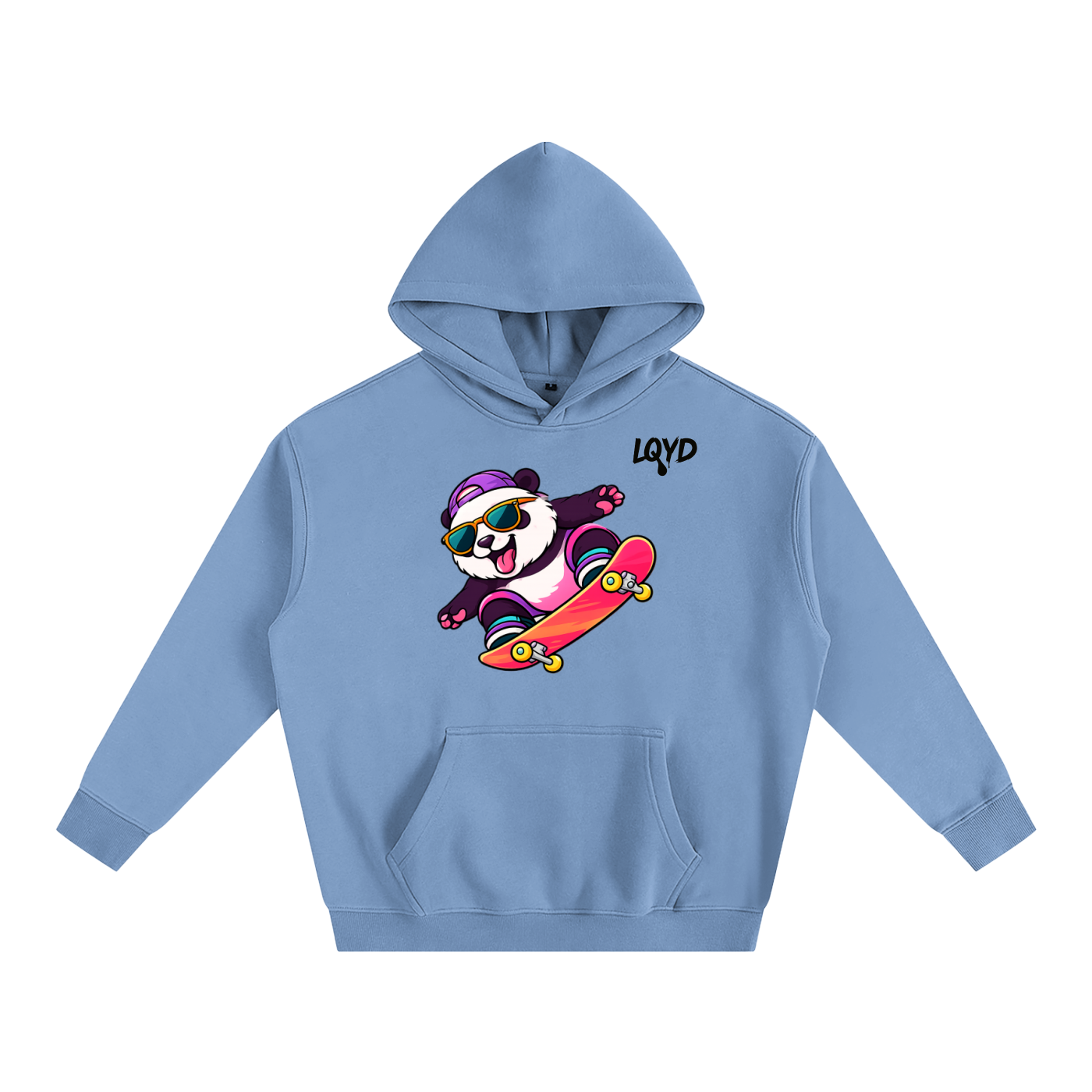 LQYD ADULT| FLYING PANDA BAGGY HOODIE