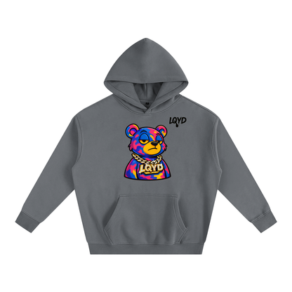 LQYD ADULT| BLINGED OUT BEAR BAGGY HOODIE