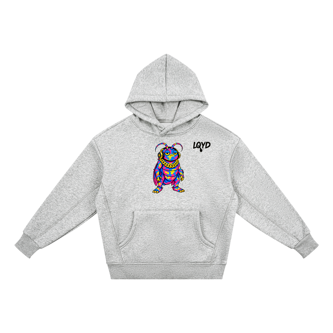 LQYD YOUTH| DJ ROACH LIGHT BAGGY HOODIE