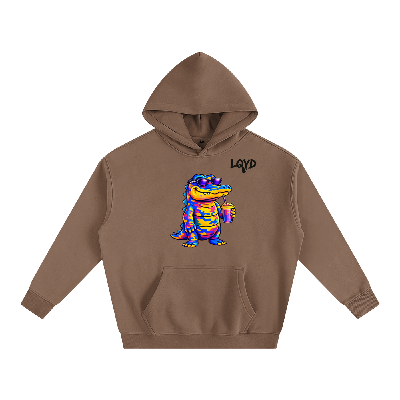 LQYD ADULT| SUMMER GATOR BAGGY HOODIE