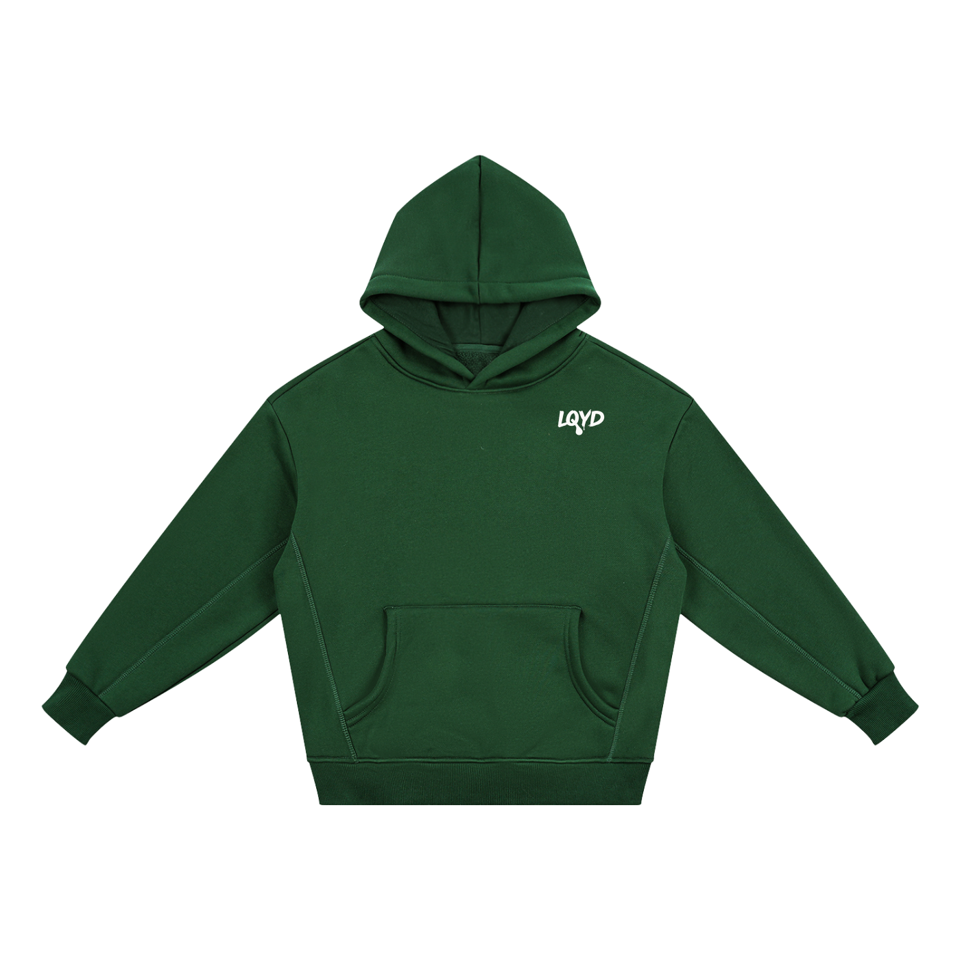 LQYD YOUTH| CHOMP THE GATOR DARK BAGGY HOODIE