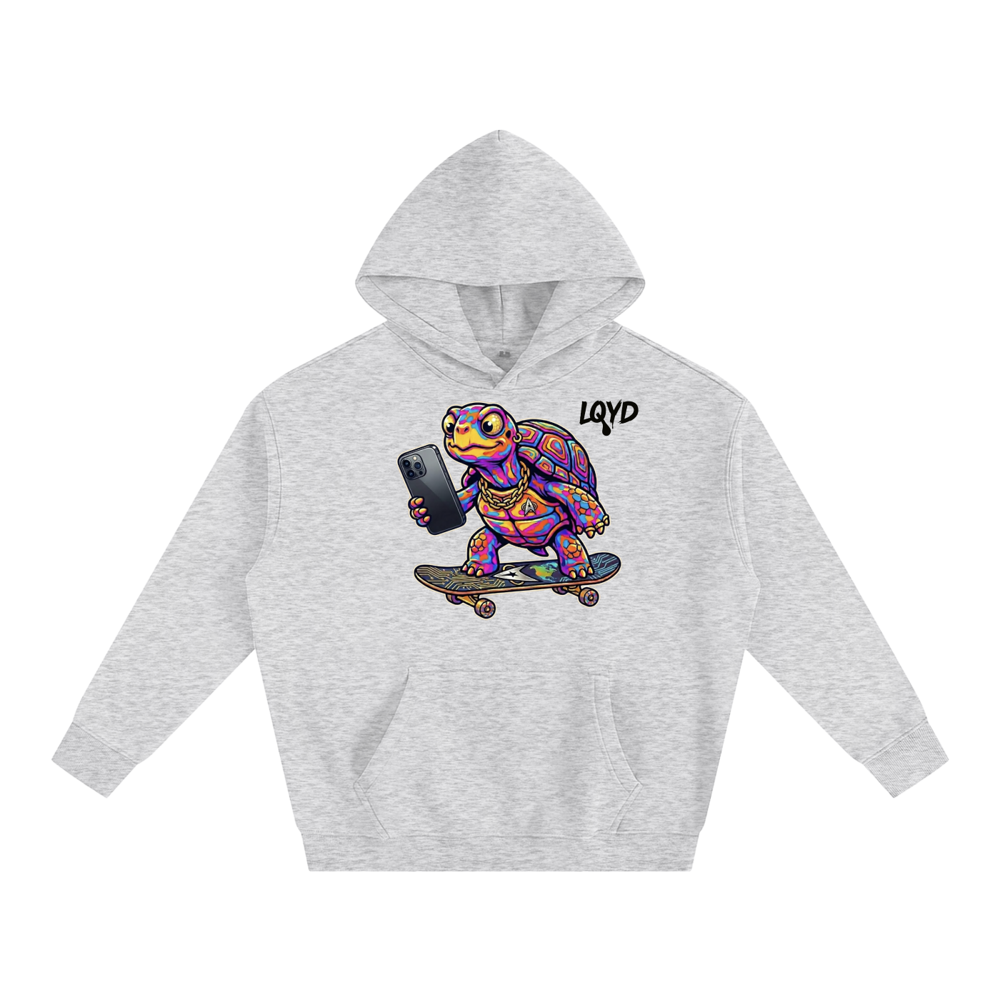 LQYD ADULT| TURBO TURTLE BAGGY HOODIE