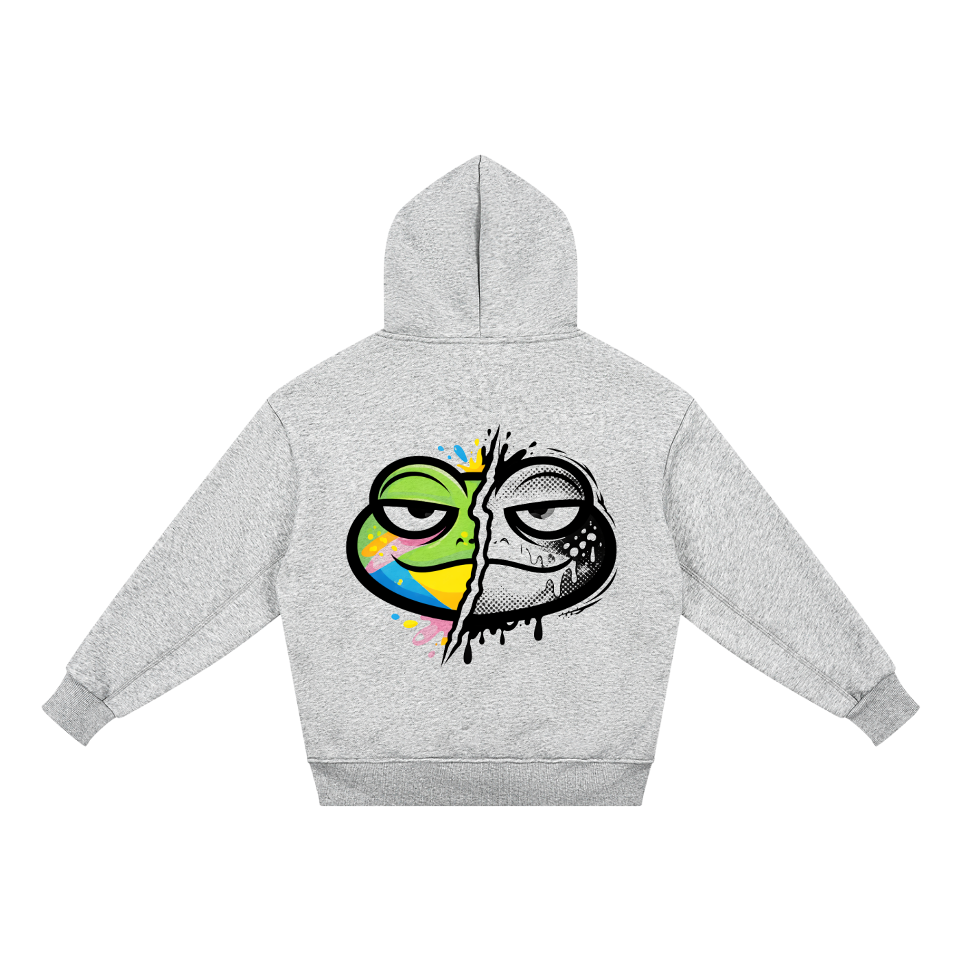 LQYD YOUTH| LOWKEY FROG BAGGY LIGHT HOODIE