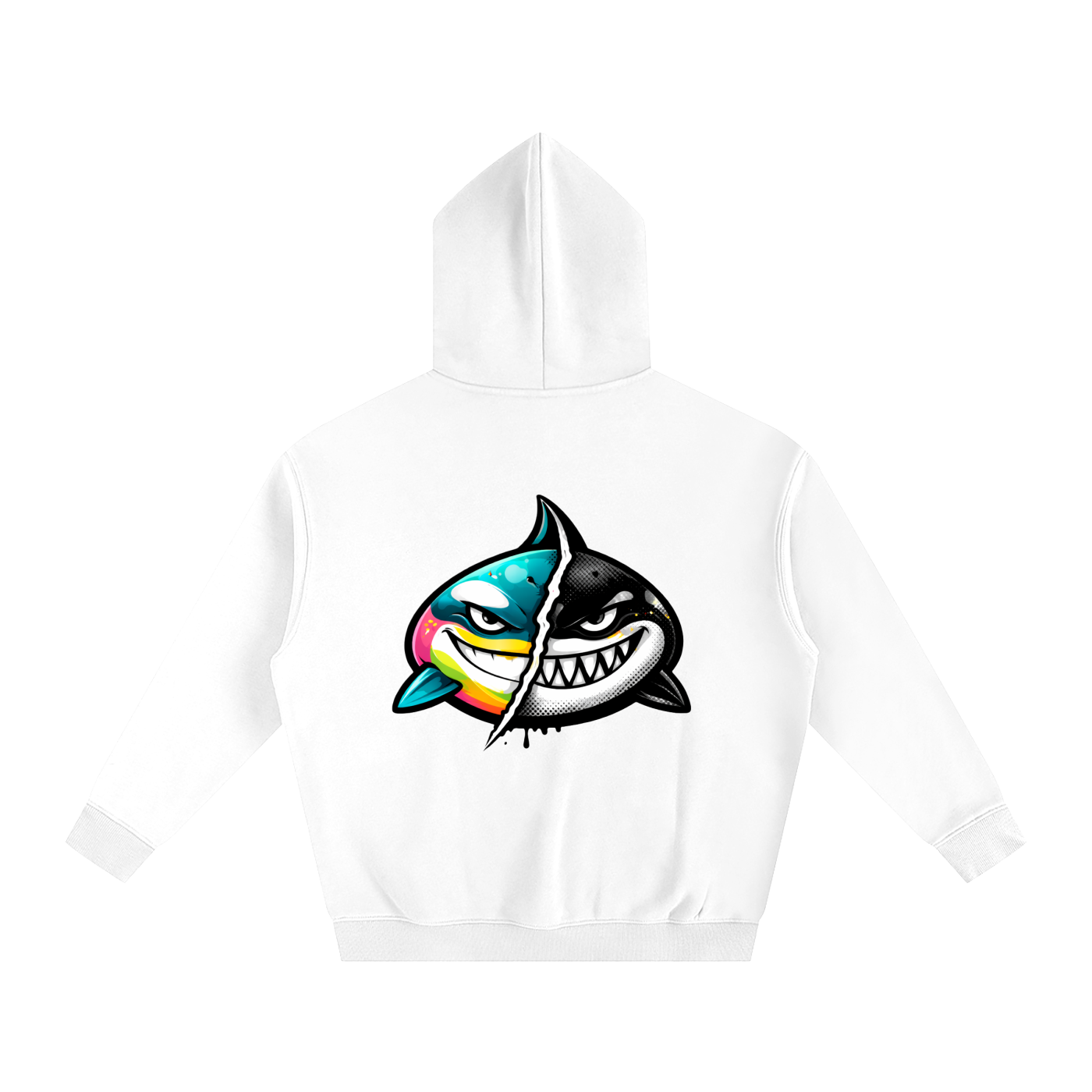 LQYD ADULT| SMIRKING ORCA BAGGY HOODIE