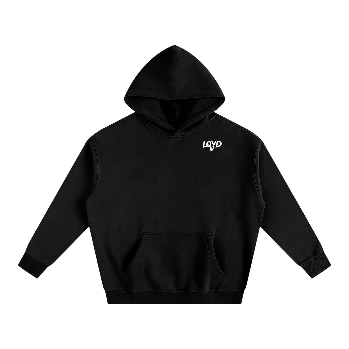 LQYD ADULT| HALF WILD GORILLA BLACK EDITION BAGGY HOODIE