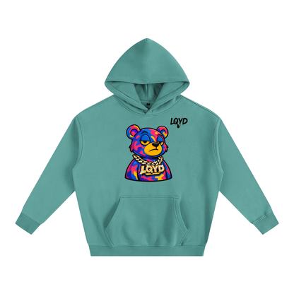 LQYD ADULT| BLINGED OUT BEAR BAGGY HOODIE