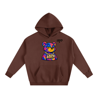 LQYD ADULT| BLINGED OUT BEAR BAGGY HOODIE