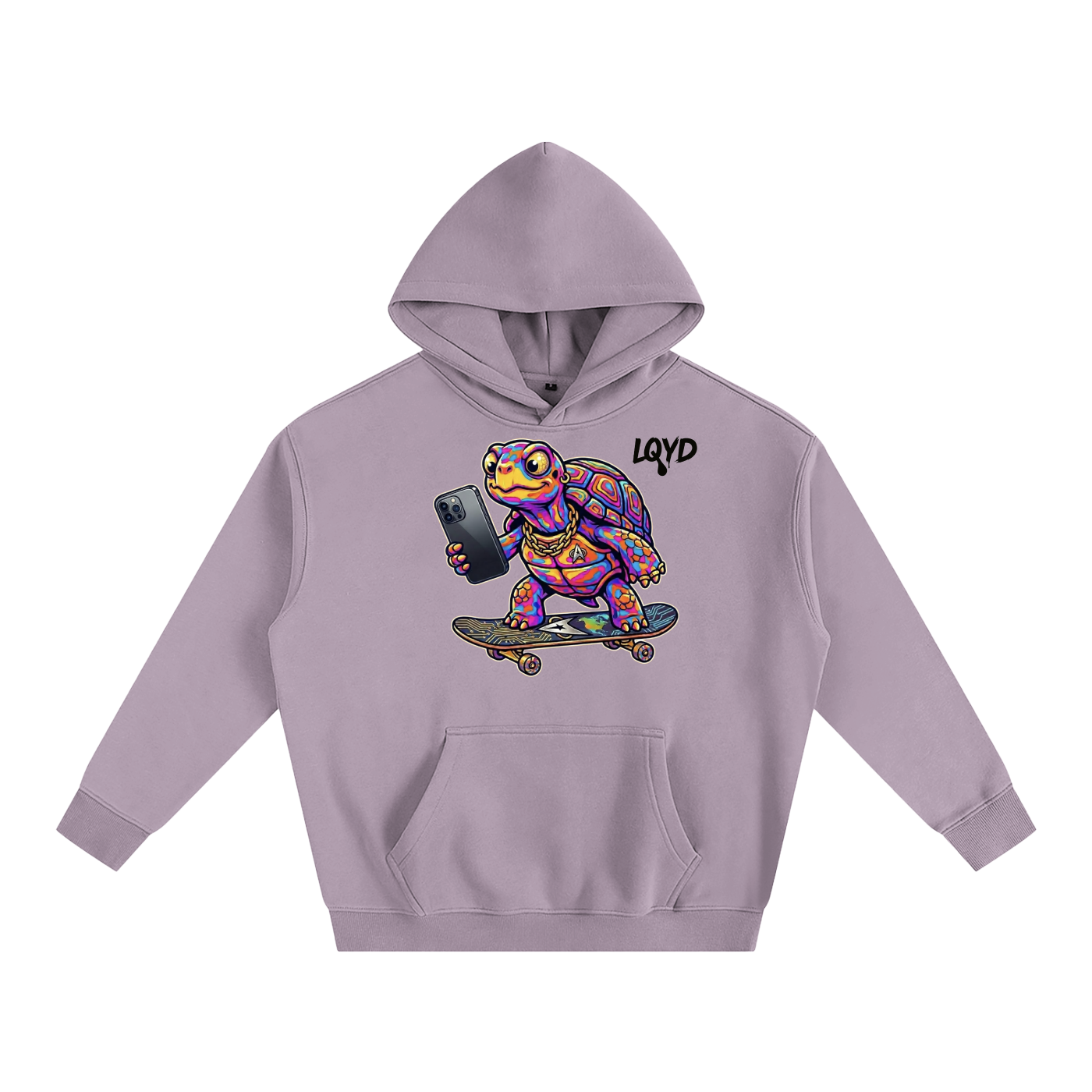 LQYD ADULT| TURBO TURTLE BAGGY HOODIE