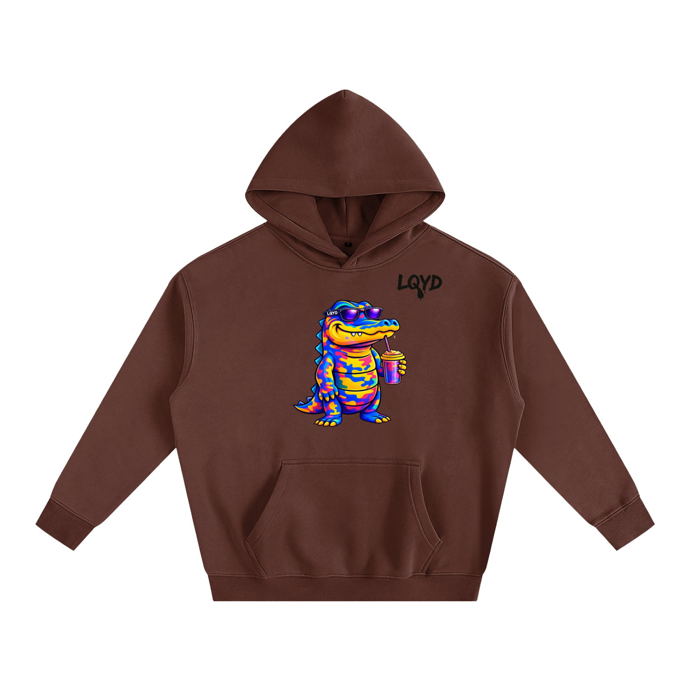 LQYD ADULT| SUMMER GATOR BAGGY HOODIE