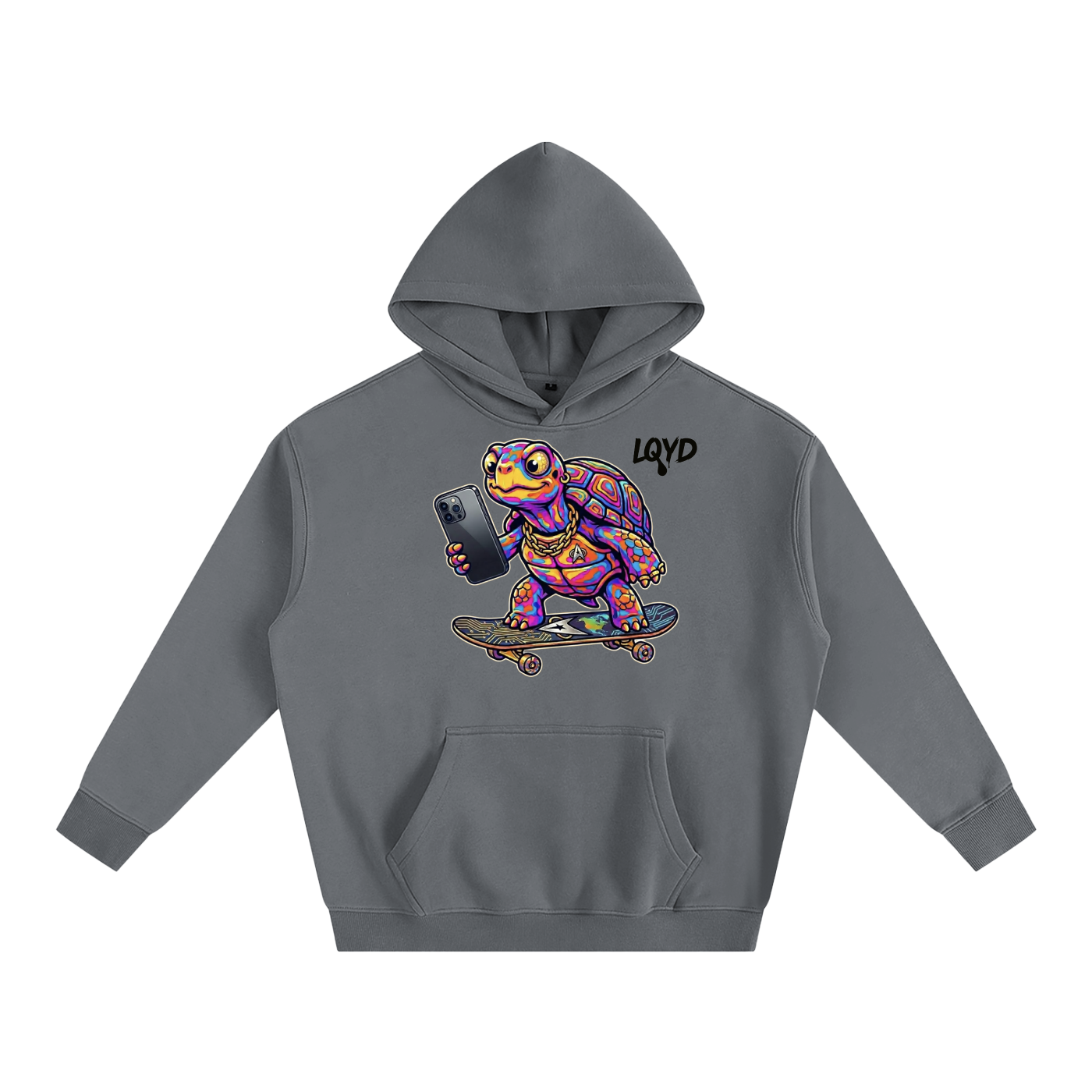 LQYD ADULT| TURBO TURTLE BAGGY HOODIE