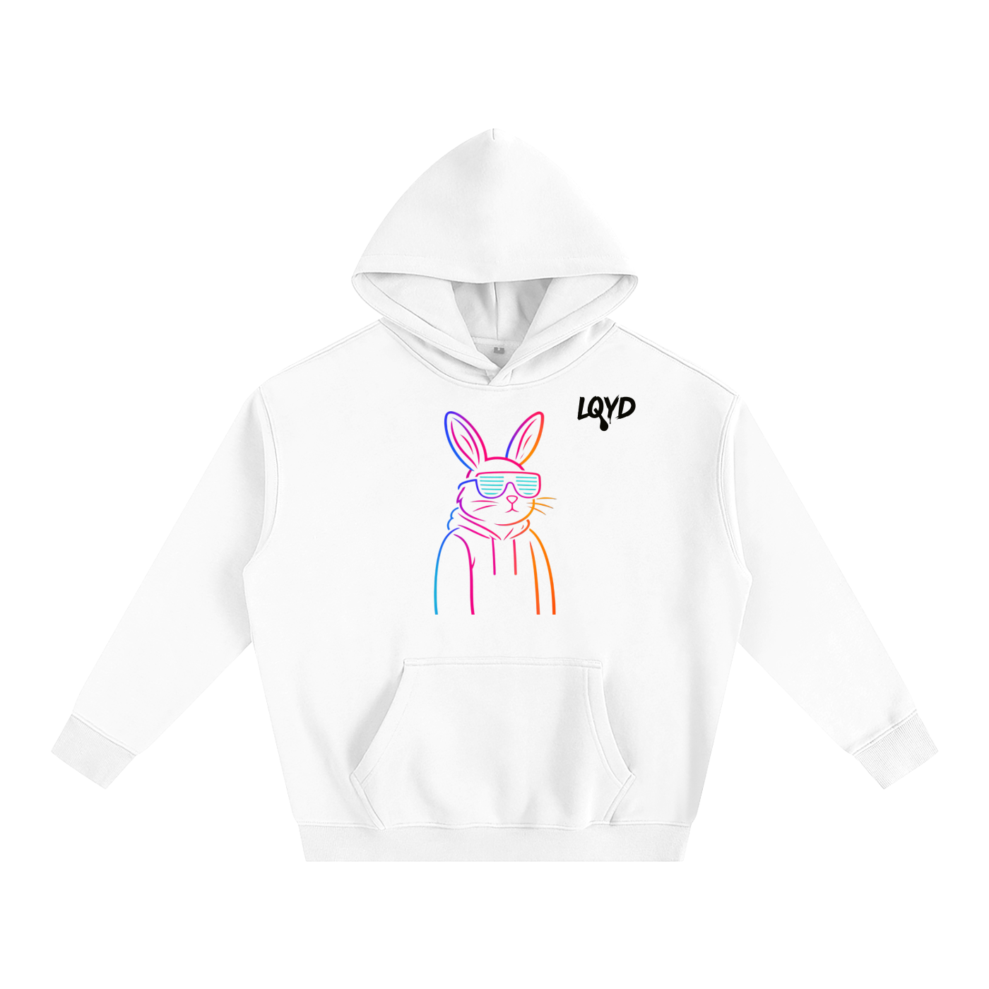 LQYD ADULT| RETRO BUNNY BAGGY HOODIE