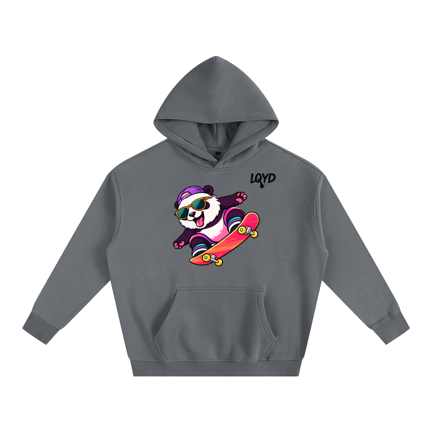 LQYD ADULT| FLYING PANDA BAGGY HOODIE