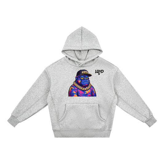 LQYD YOUTH| GRAFFITI GORILLA LIGHT BAGGY HOODIE