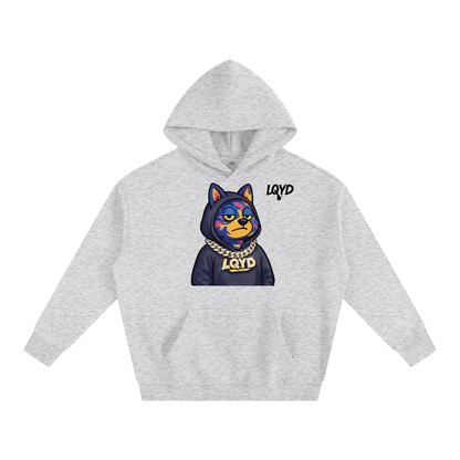 LQYD ADULT| OFF DUTY WOLF BAGGY HOODIE