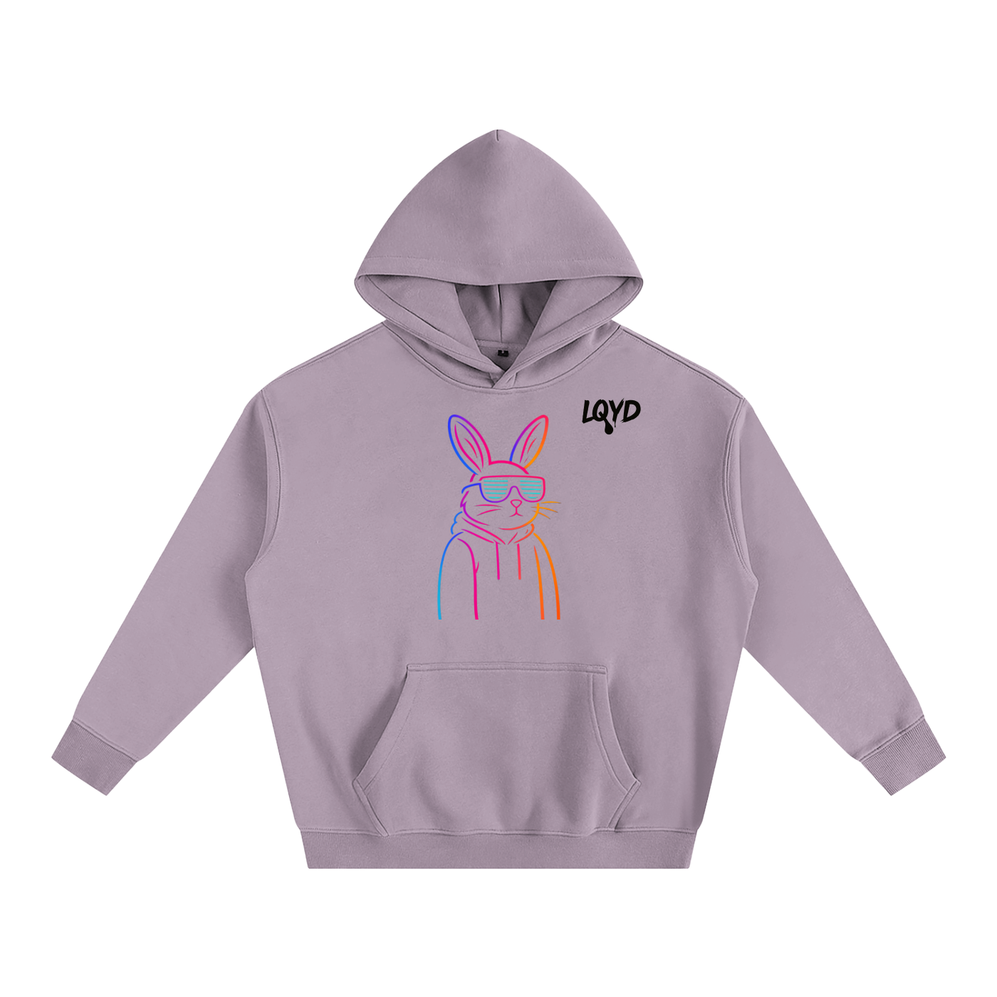 LQYD ADULT| RETRO BUNNY BAGGY HOODIE