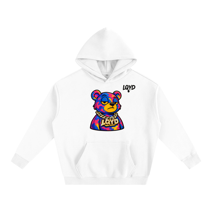 LQYD ADULT| BLINGED OUT BEAR BAGGY HOODIE
