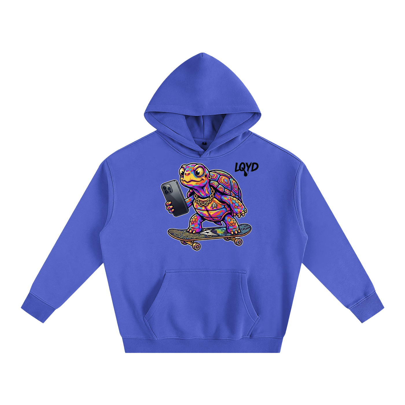 LQYD ADULT| TURBO TURTLE BAGGY HOODIE