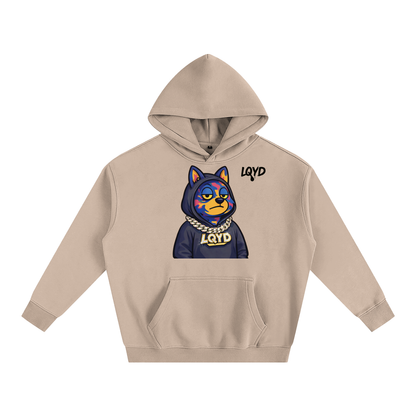 LQYD ADULT| OFF DUTY WOLF BAGGY HOODIE