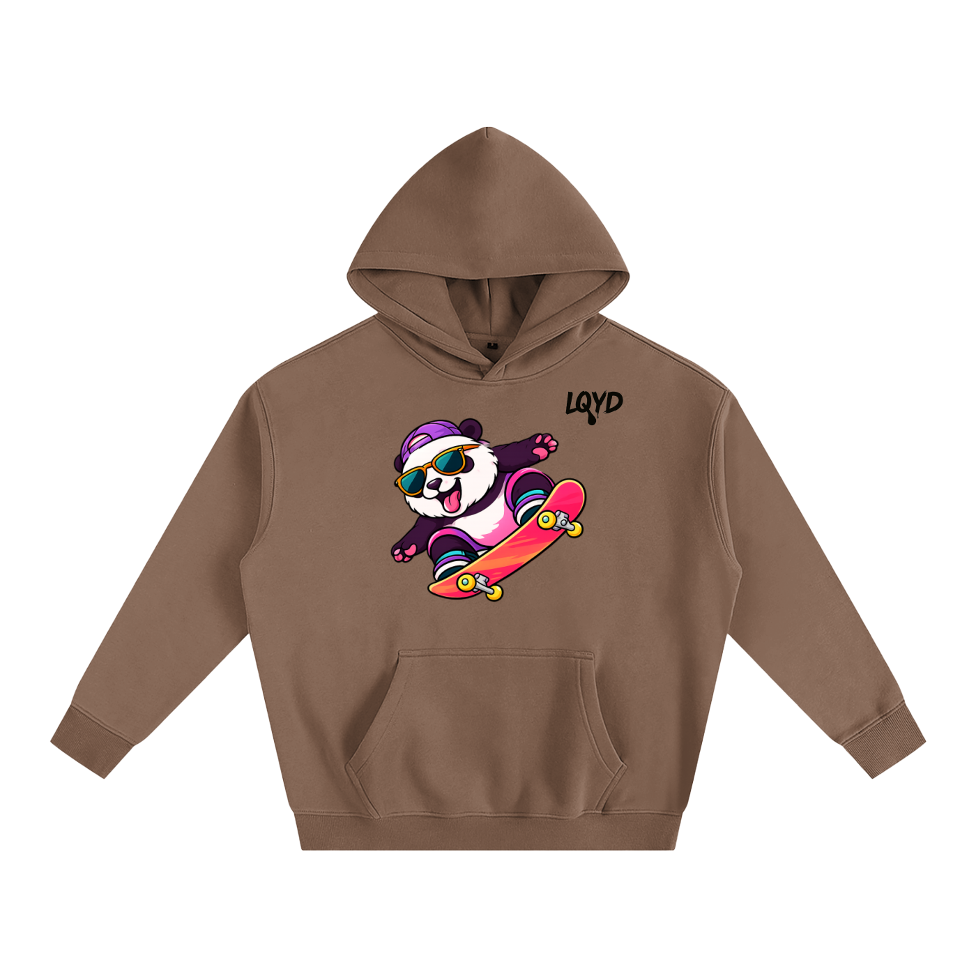 LQYD ADULT| FLYING PANDA BAGGY HOODIE