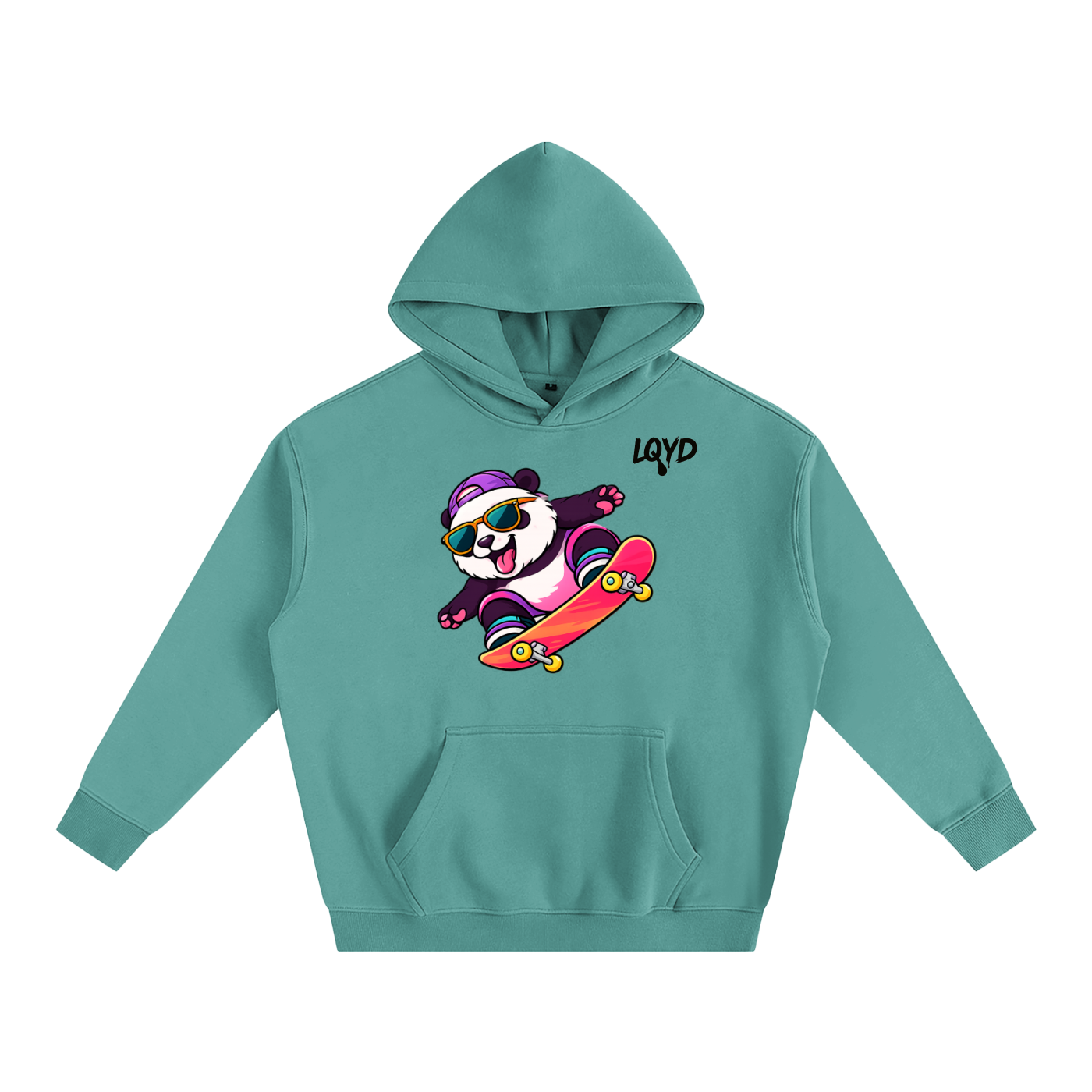 LQYD ADULT| FLYING PANDA BAGGY HOODIE