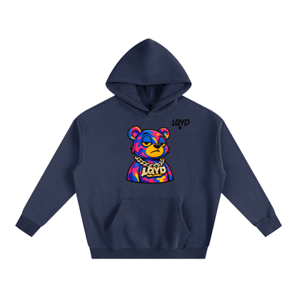 LQYD ADULT| BLINGED OUT BEAR BAGGY HOODIE