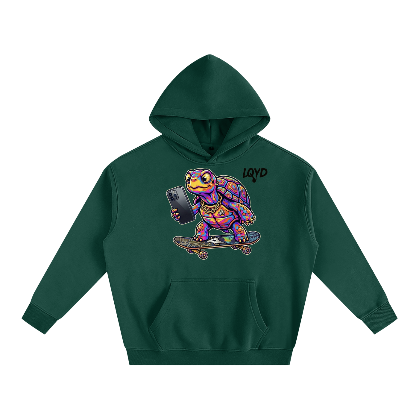 LQYD ADULT| TURBO TURTLE BAGGY HOODIE