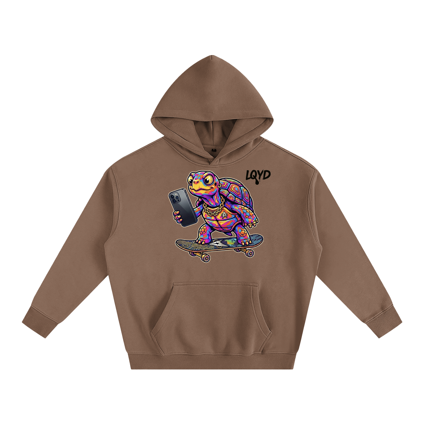 LQYD ADULT| TURBO TURTLE BAGGY HOODIE