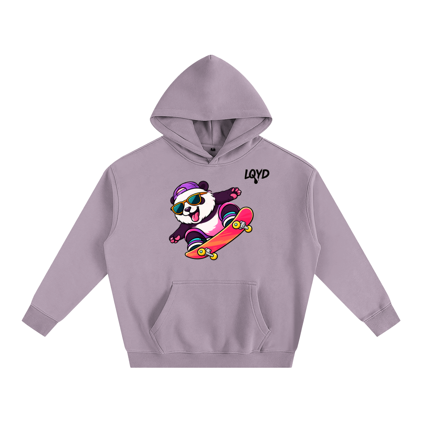 LQYD ADULT| FLYING PANDA BAGGY HOODIE