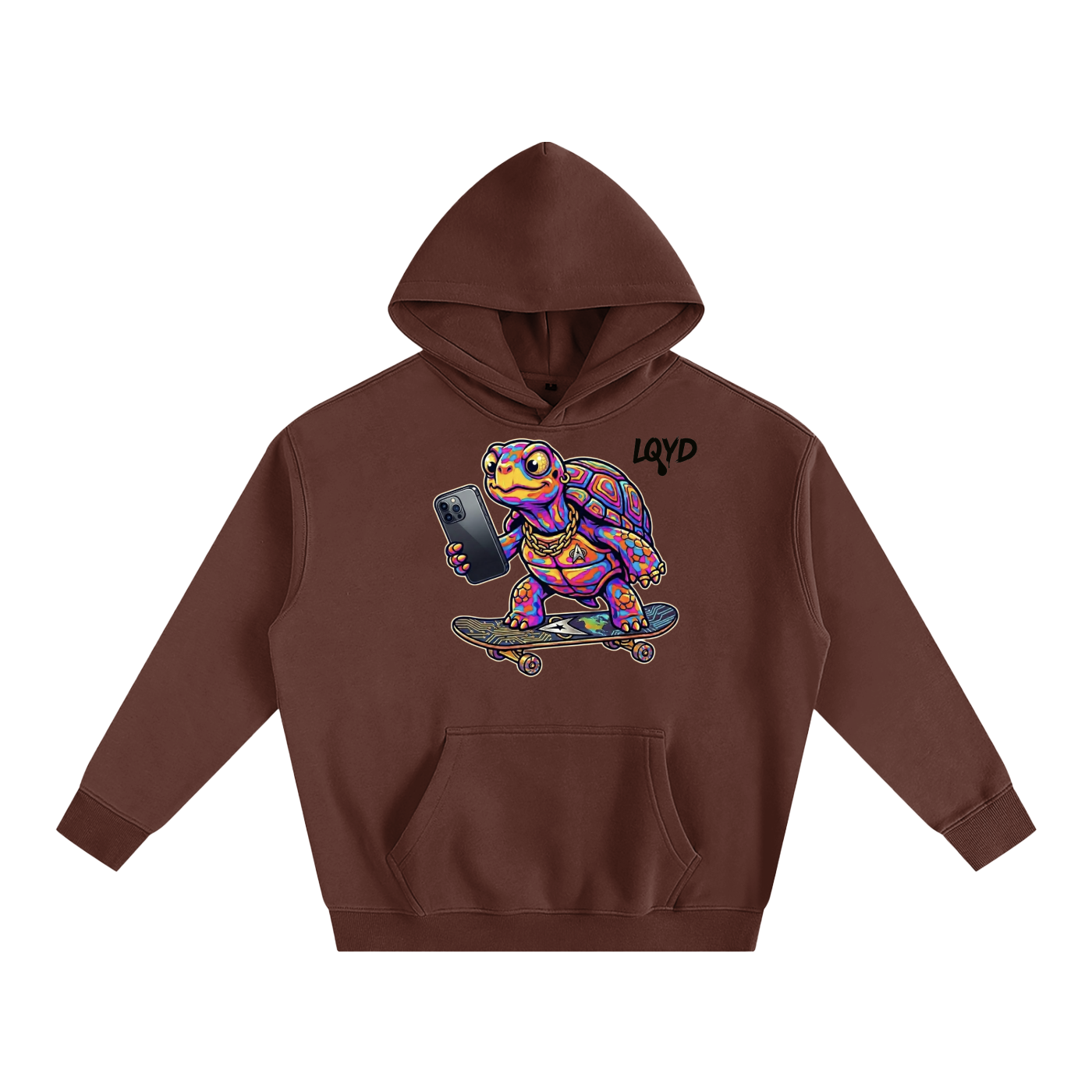 LQYD ADULT| TURBO TURTLE BAGGY HOODIE