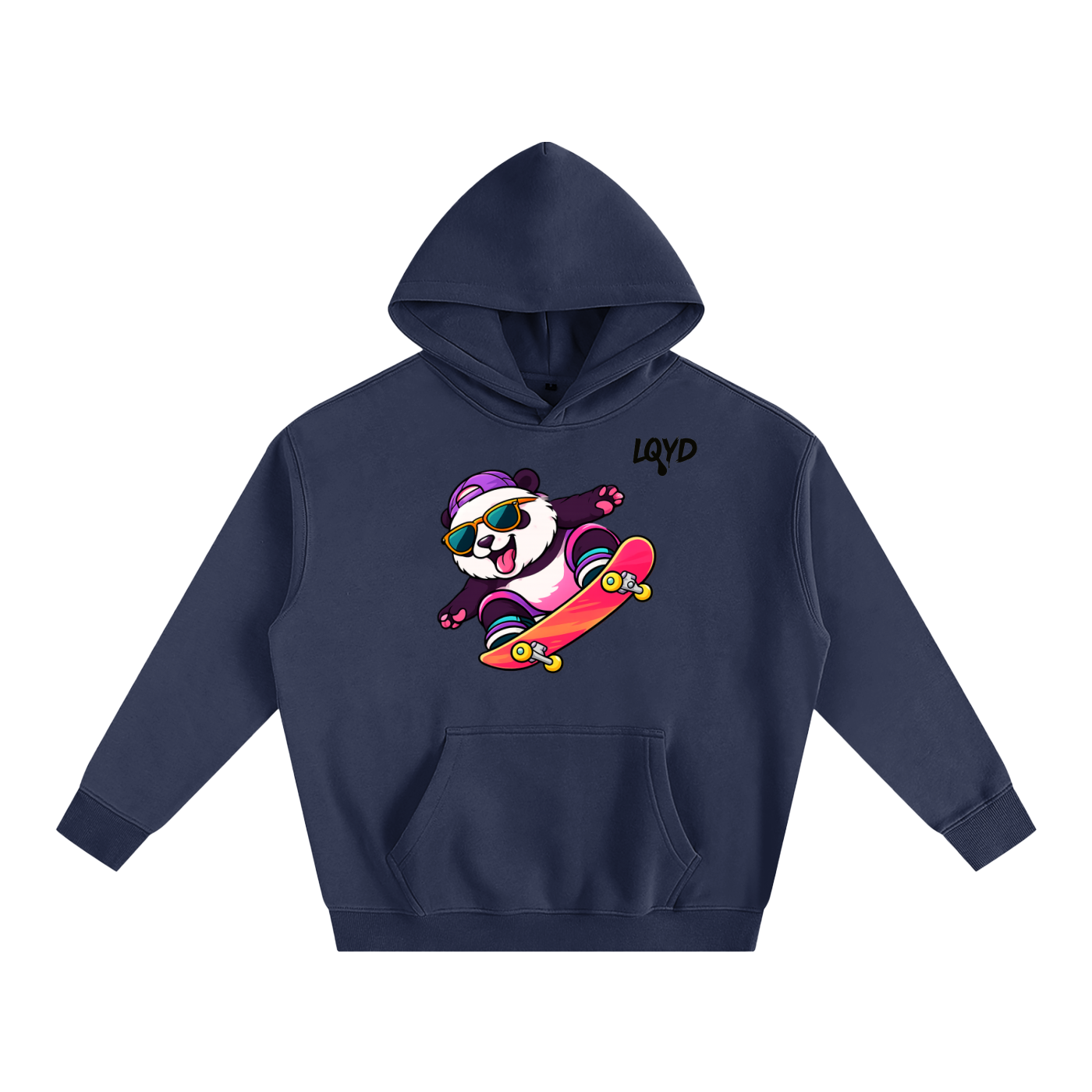 LQYD ADULT| FLYING PANDA BAGGY HOODIE