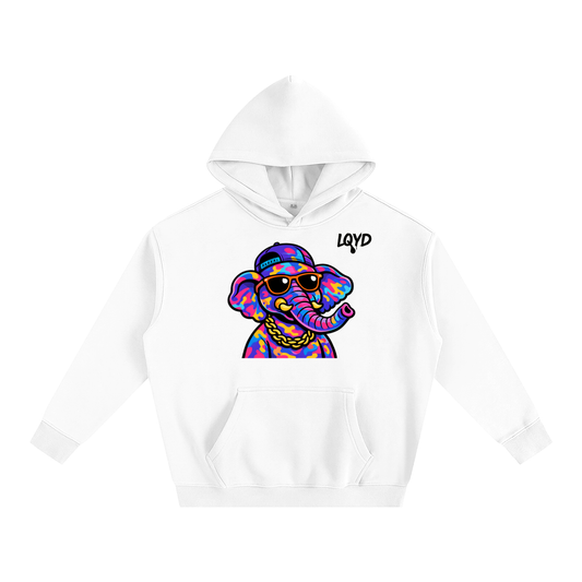 LQYD ADULT| DJ ELEPHANT BAGGY HOODIE