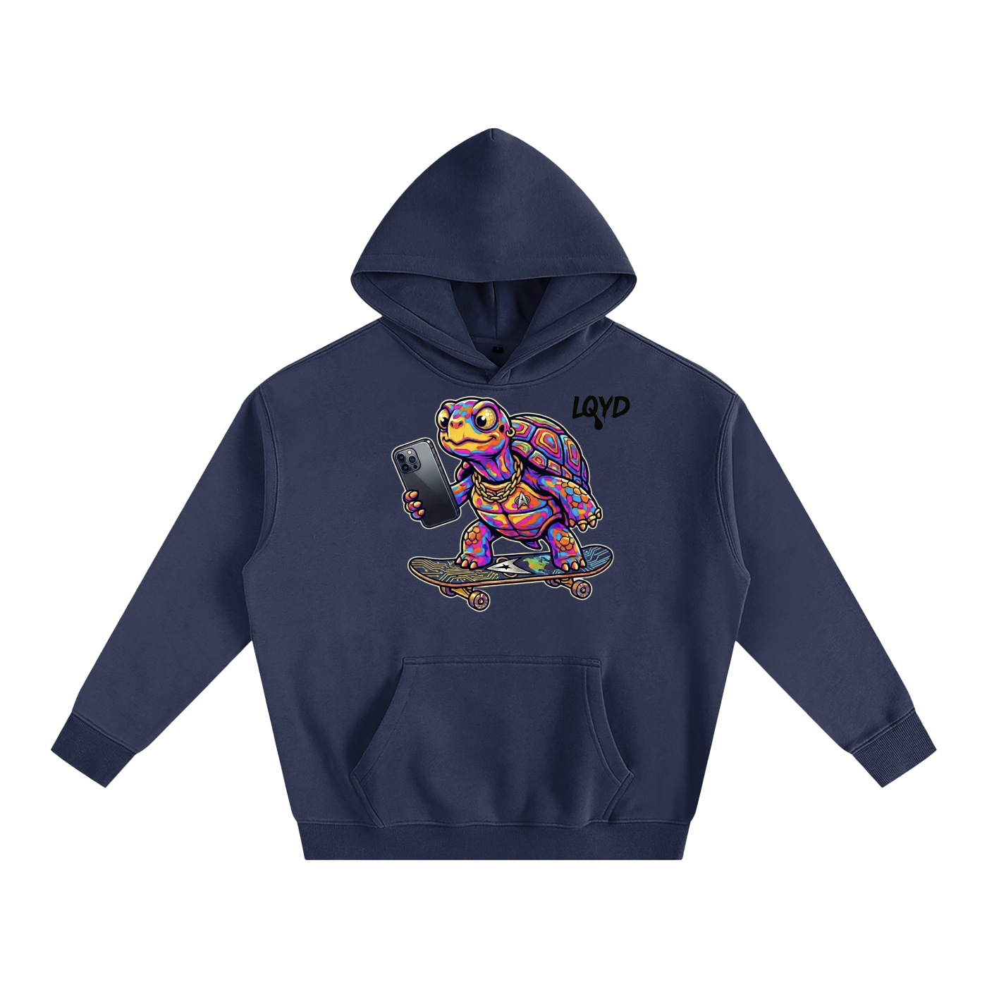 LQYD ADULT| TURBO TURTLE BAGGY HOODIE