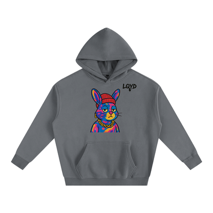 LQYD ADULT| GRAFITTI BUNNY BAGGY HOODIE