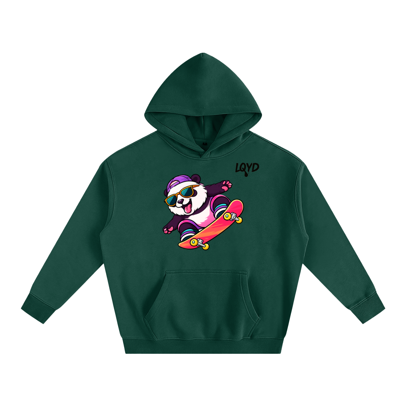 LQYD ADULT| FLYING PANDA BAGGY HOODIE
