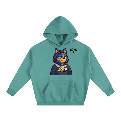 LQYD ADULT| OFF DUTY WOLF BAGGY HOODIE