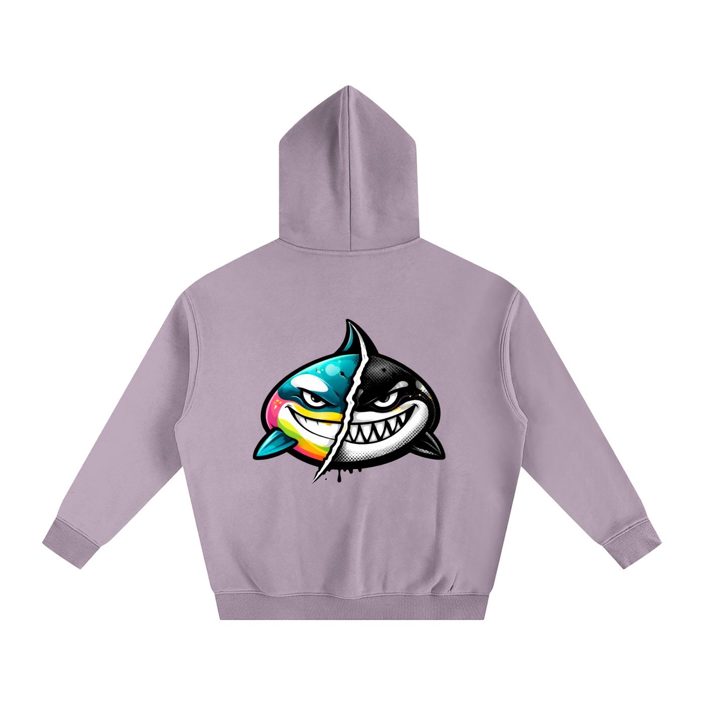 LQYD ADULT| SMIRKING ORCA BAGGY HOODIE