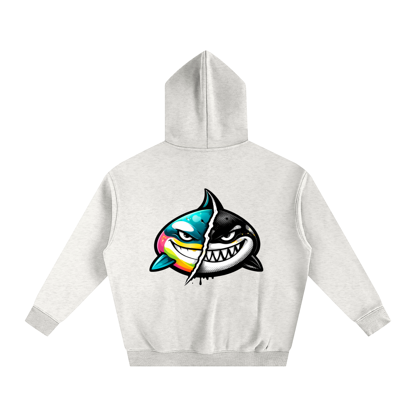 LQYD ADULT| SMIRKING ORCA BAGGY HOODIE