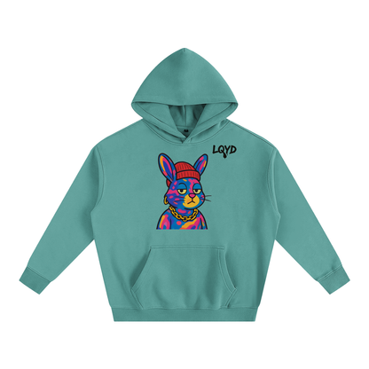 LQYD ADULT| GRAFITTI BUNNY BAGGY HOODIE