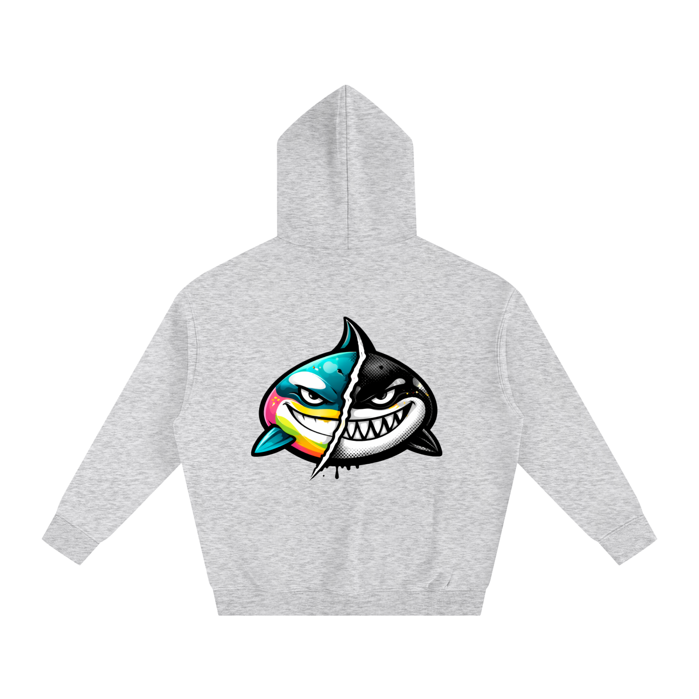 LQYD ADULT| SMIRKING ORCA BAGGY HOODIE