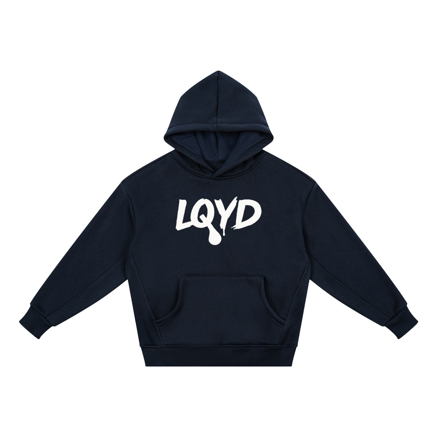 LQYD YOUTH| CLASSIC DARK BAGGY HOODIE