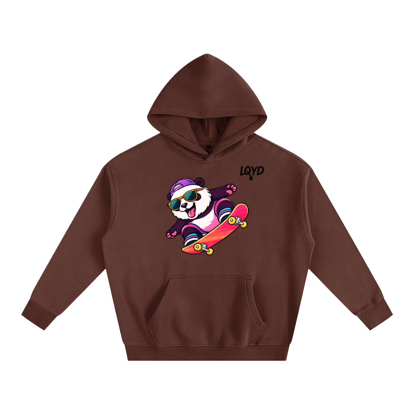 LQYD ADULT| FLYING PANDA BAGGY HOODIE