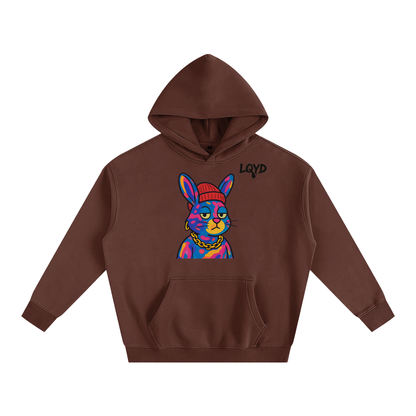 LQYD ADULT| GRAFITTI BUNNY BAGGY HOODIE