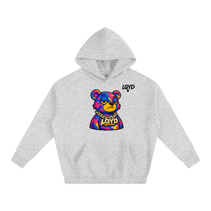 LQYD ADULT| BLINGED OUT BEAR BAGGY HOODIE