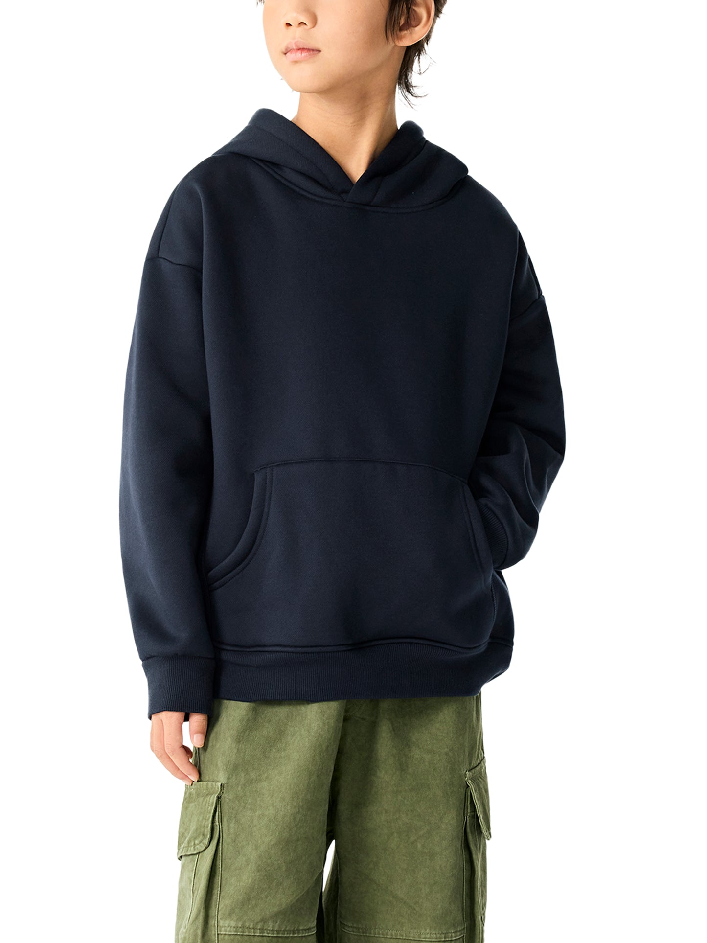 LQYD YOUTH| LOWKEY FROG DARK BAGGY HOODIE