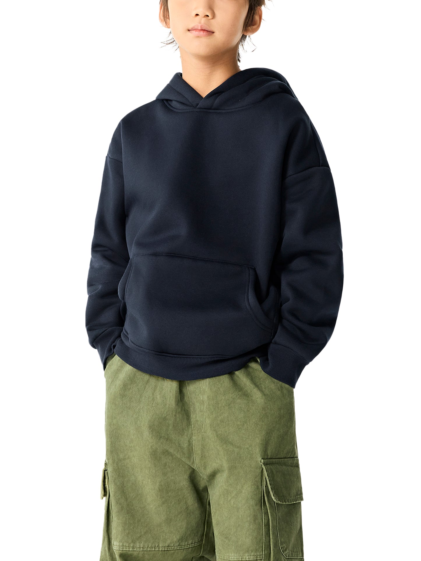 LQYD YOUTH| FLYING PANDA DARK BAGGY HOODIE